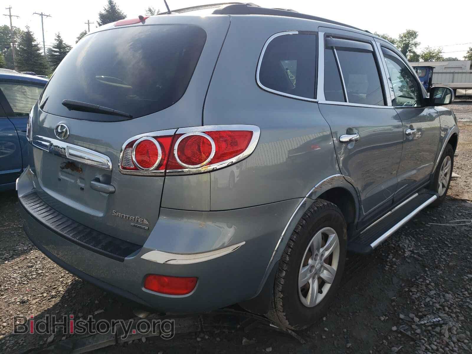 2009 HYUNDAI SANTA FE - VIN: 5NMSG73D59H296206 - Фото 4
