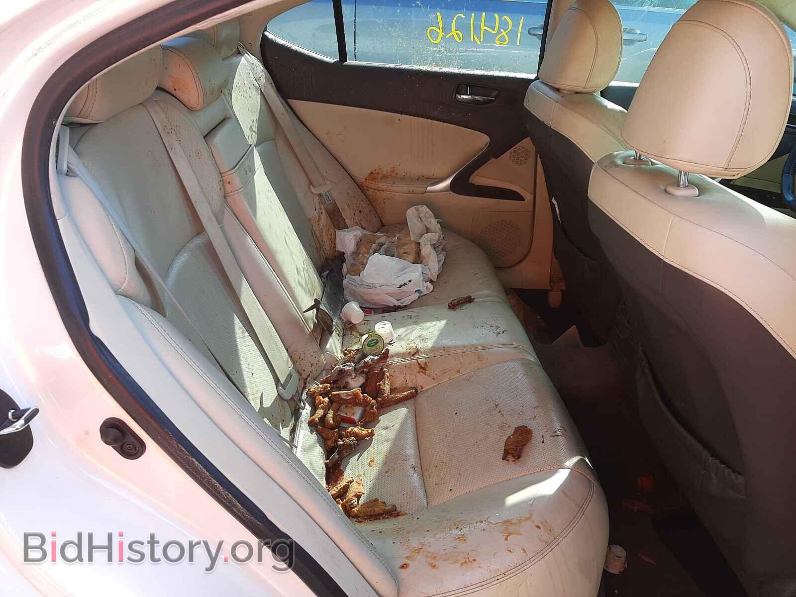 2011 LEXUS IS - VIN: JTHBF5C24B5137870 - Фото 6