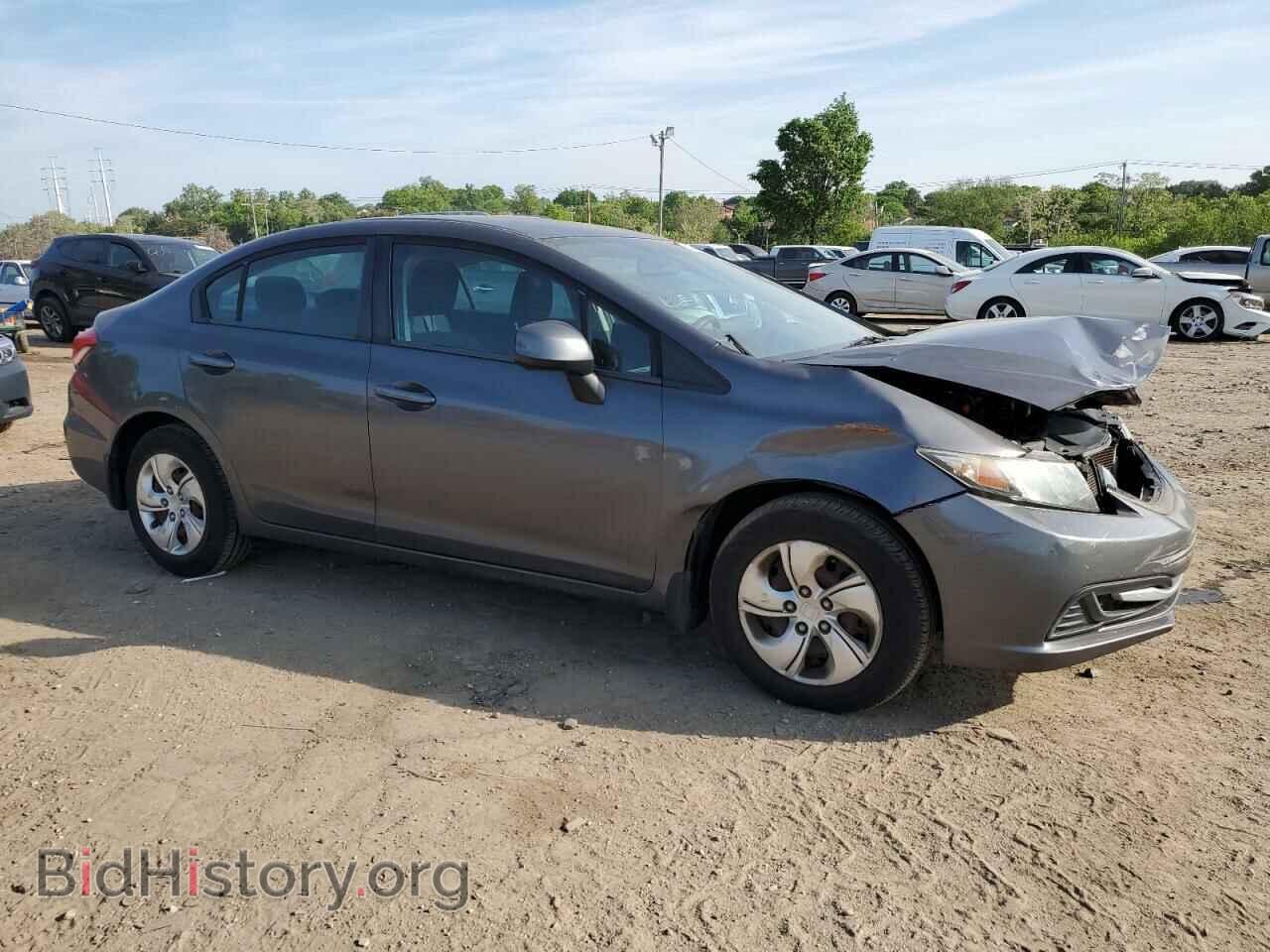 2013 HONDA CIVIC - VIN: 2HGFB2F59DH542378 - Фото 4