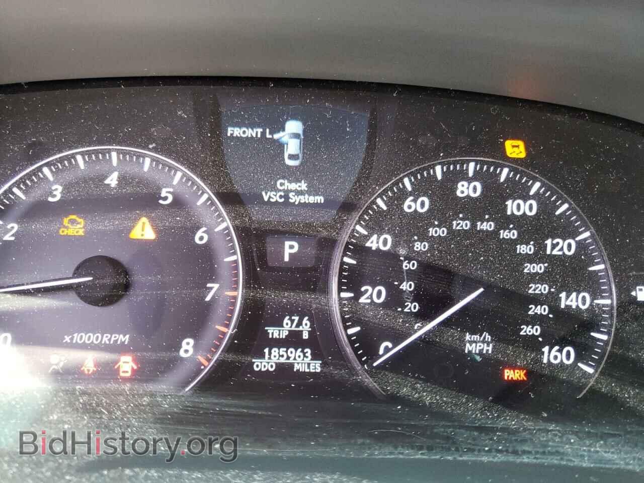 2007 LEXUS LS460 - VIN: JTHGL46F375000353 - Фото 8