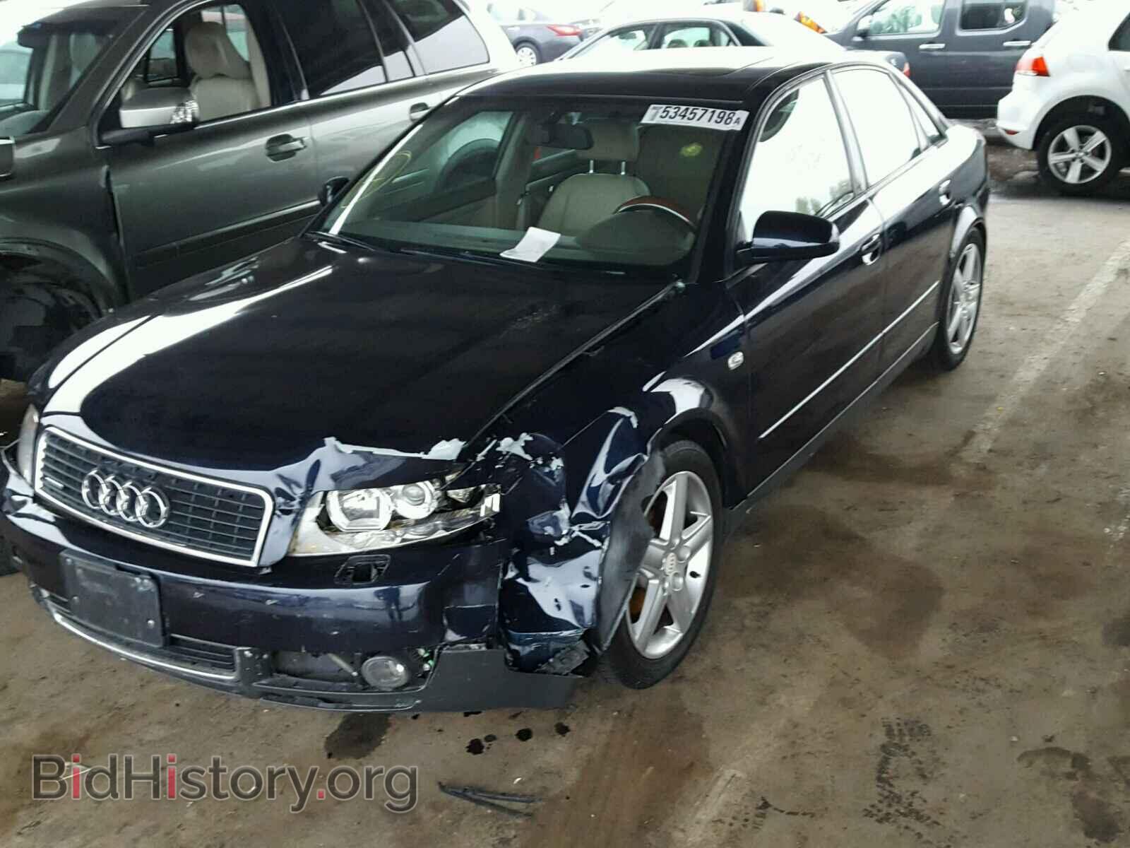 2002 AUDI A4 - VIN: WAULC68E62A184264 - Фото 2