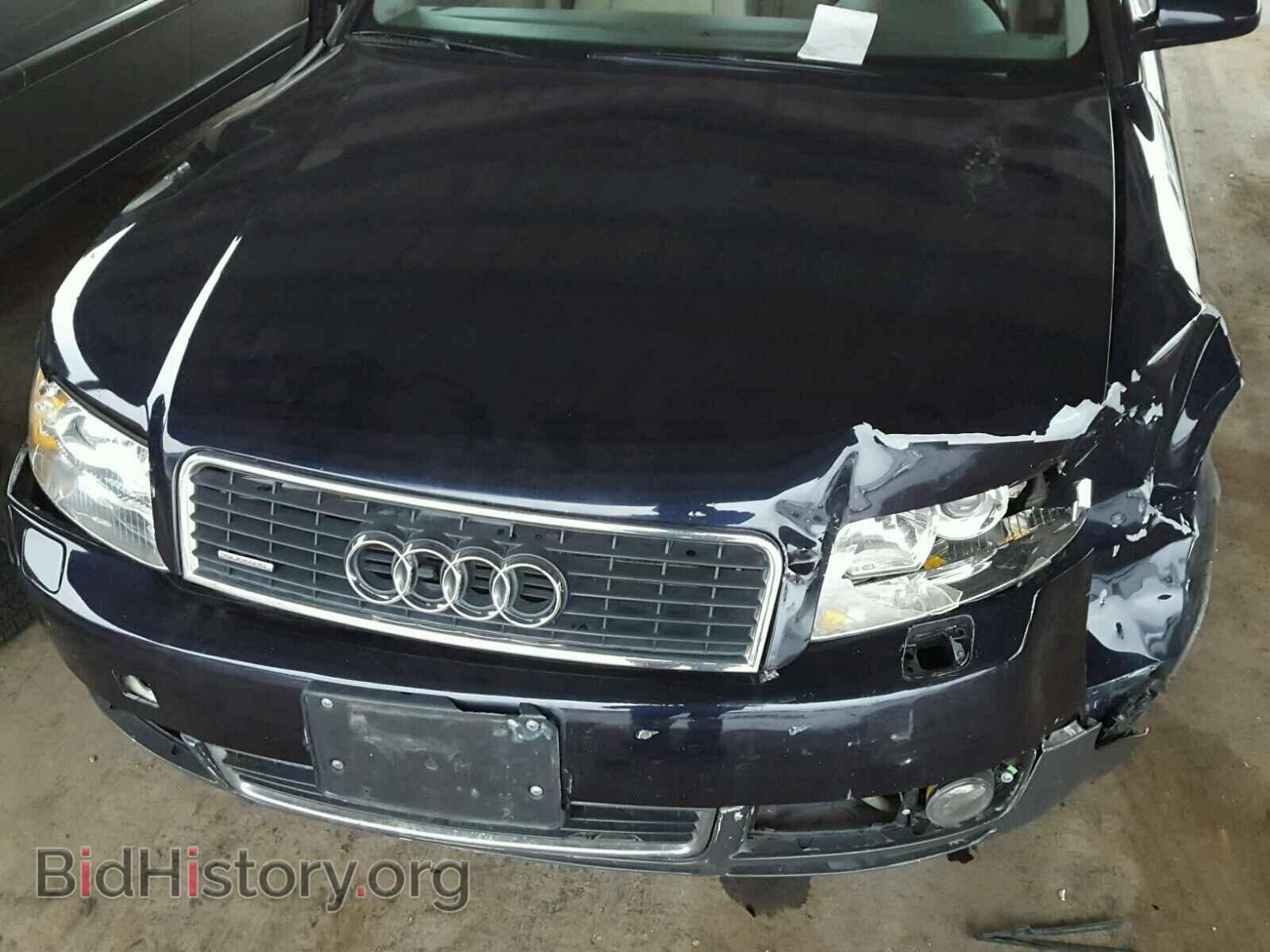 2002 AUDI A4 - VIN: WAULC68E62A184264 - Фото 9