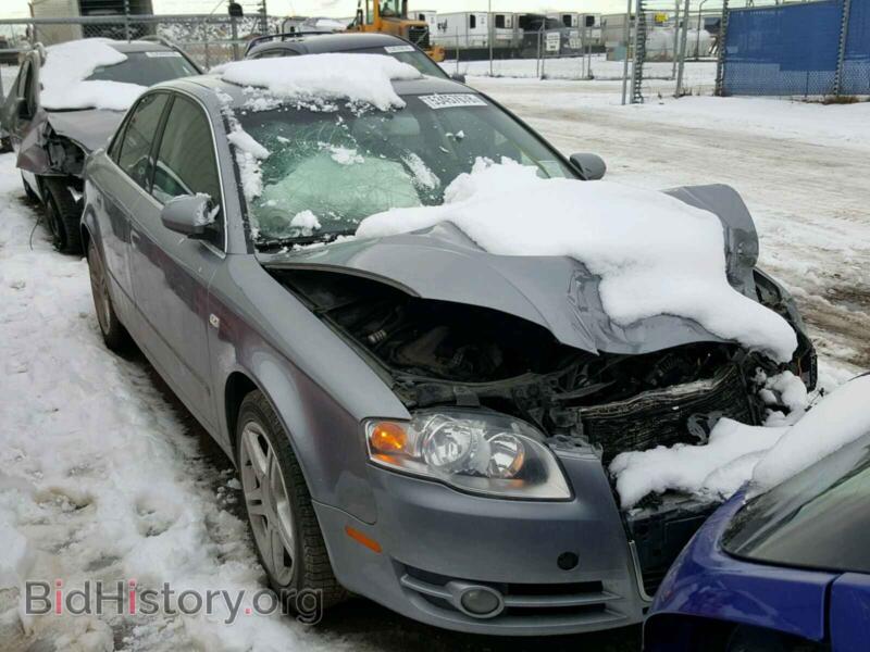 2007 Audi A4 A4 2.0T QU (VIN WAUDF78E07A233371) — фото 1 из 10, Copart, повреждение: передняя часть