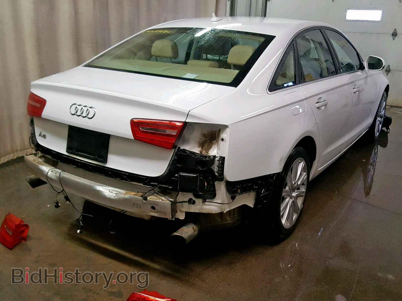 2014 AUDI A6 - VIN: WAUGFAFC1EN004425 - Фото 4