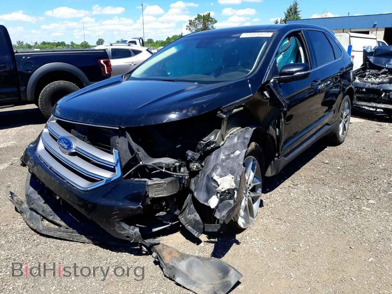 2016 FORD EDGE - VIN: 2FMPK4K99GBC41667 - Фото 2