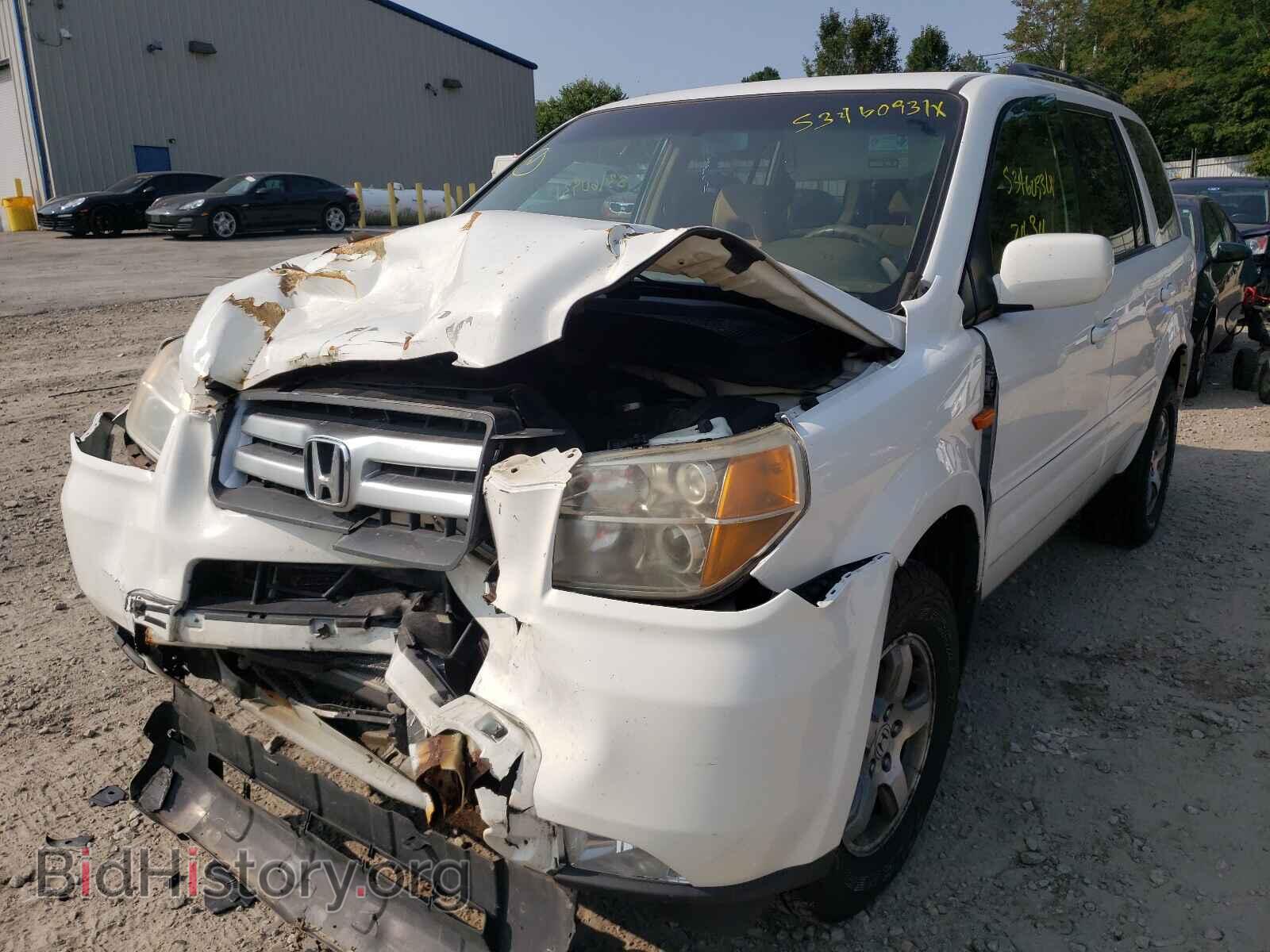 2007 HONDA PILOT - VIN: 2HKYF18457H519878 - Фото 2