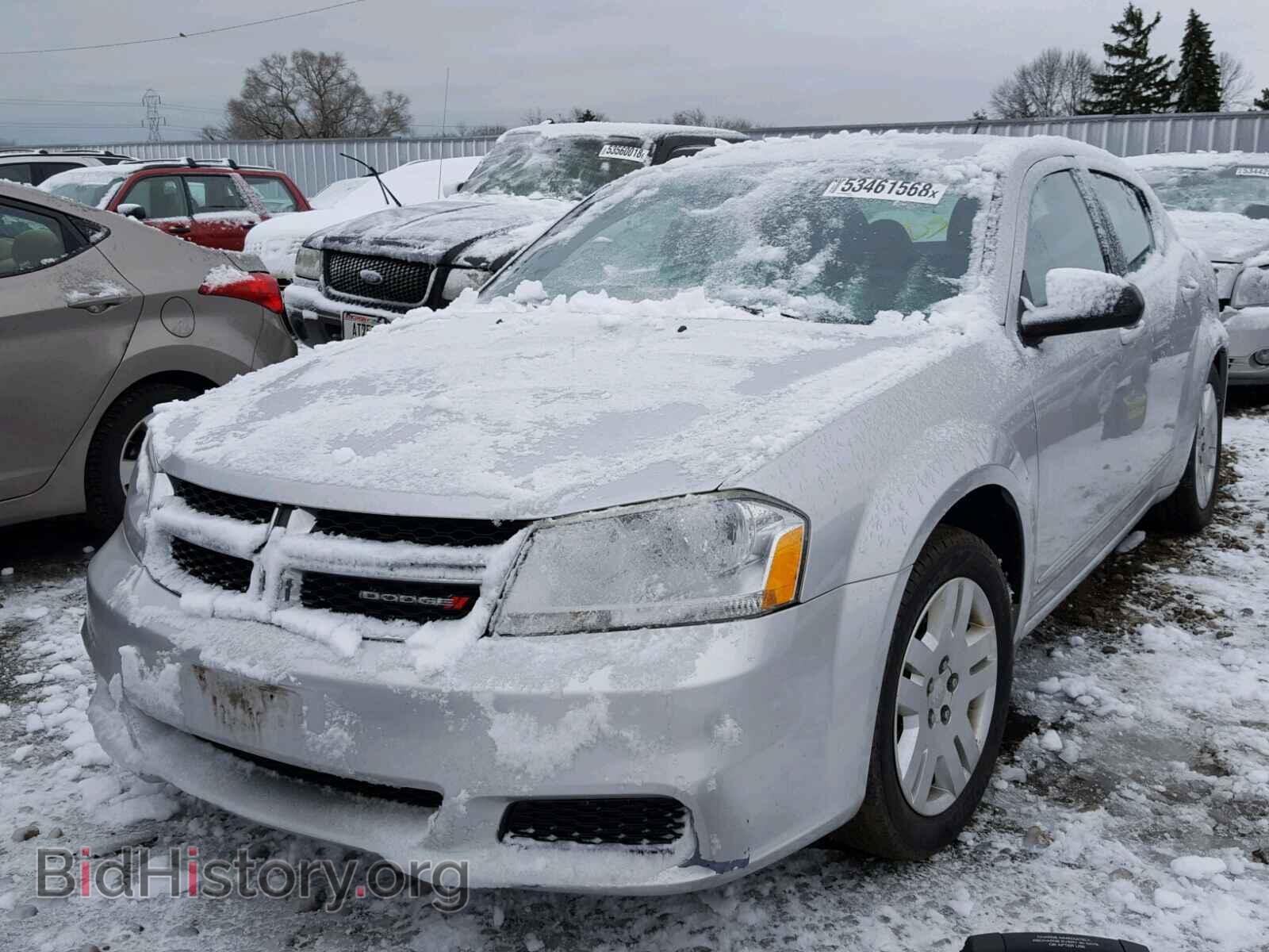 2012 DODGE AVENGER - VIN: 1C3CDZABXCN324011 - Фото 2