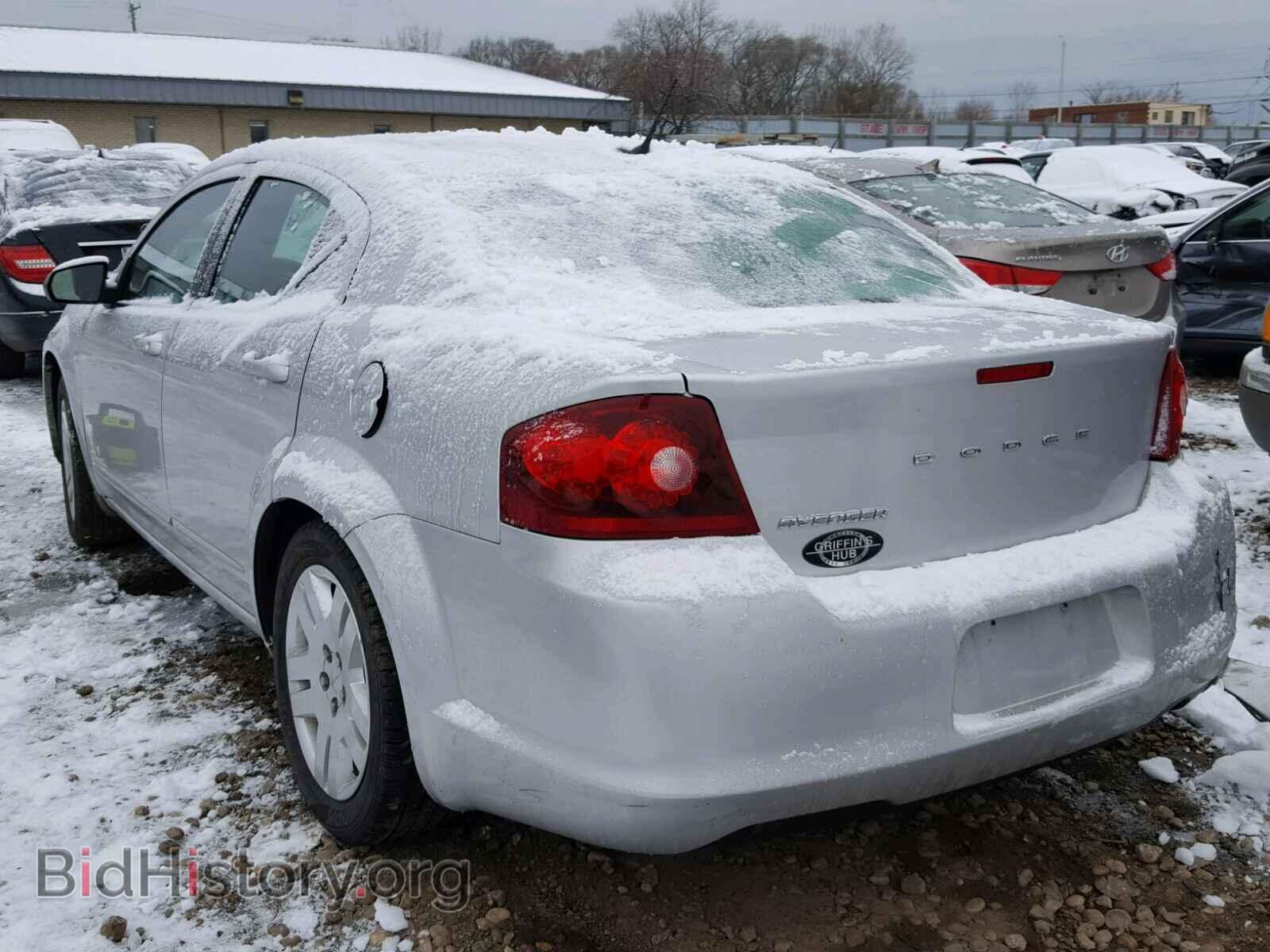 2012 DODGE AVENGER - VIN: 1C3CDZABXCN324011 - Фото 3