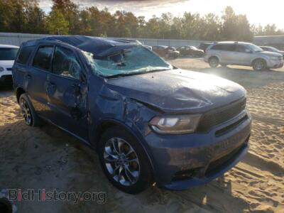 2019 Dodge DURANGO, blue — VIN 1C4RDHDG6KC717232, Copart