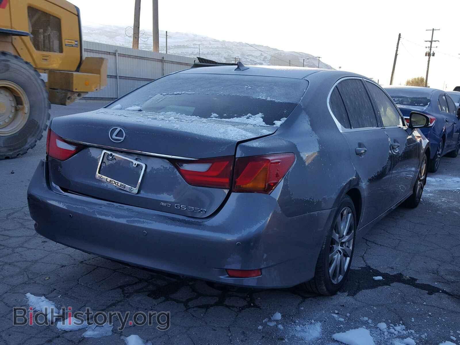 2013 LEXUS GS350 - VIN: JTHCE1BL7D5004064 - Фото 4