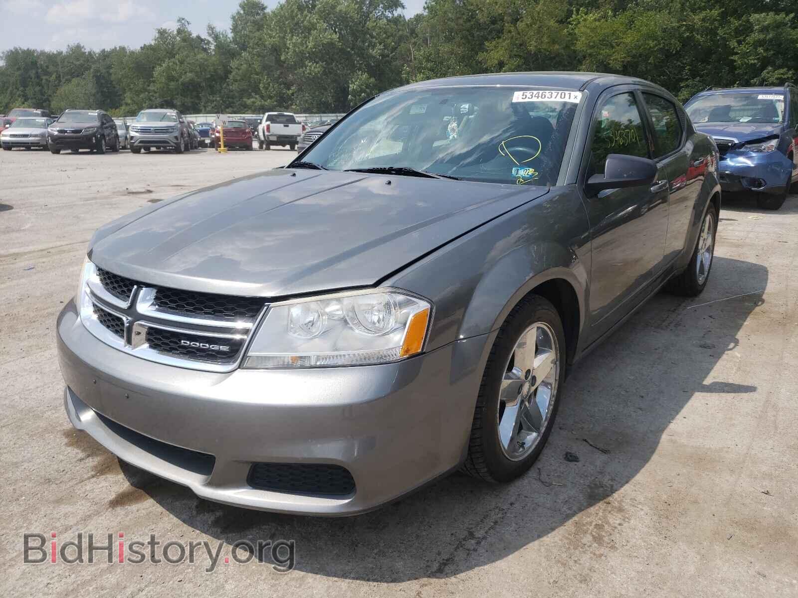 2012 DODGE AVENGER - VIN: 1C3CDZAB0CN181814 - Фото 2