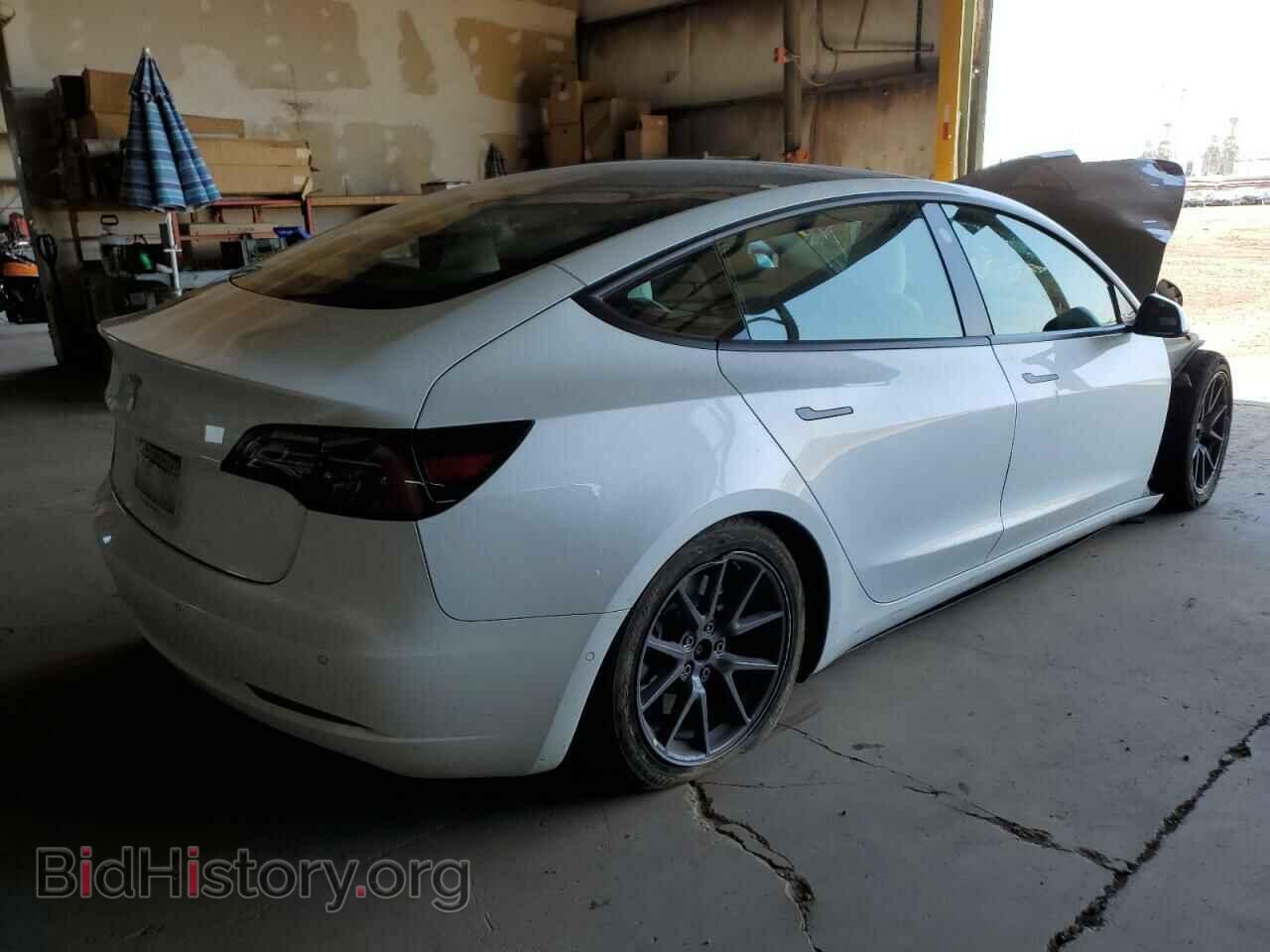 2021 TESLA MODEL 3 - VIN: 5YJ3E1EA3MF938801 - Фото 3