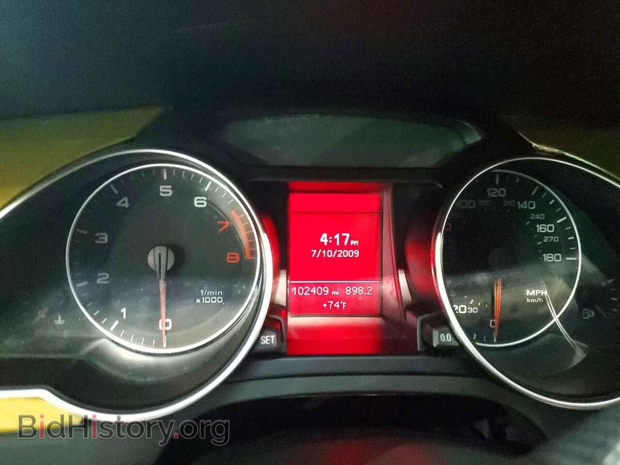2010 AUDI A5 - VIN: WAUCFAFR1AA044427 - Фото 9