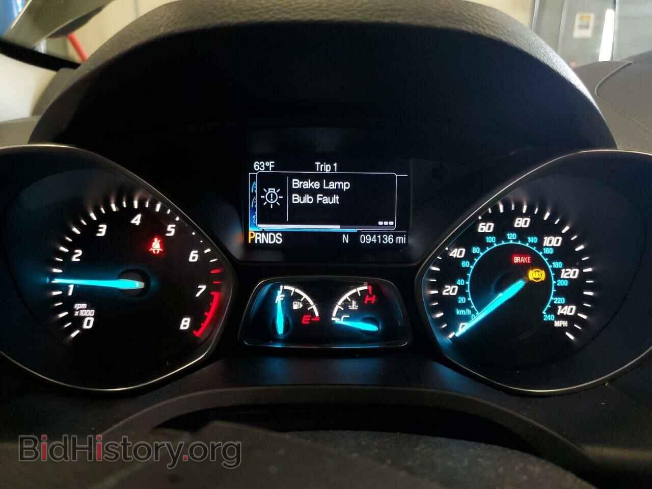 2016 FORD ESCAPE - VIN: 1FMCU9GX8GUB28316 - Фото 9
