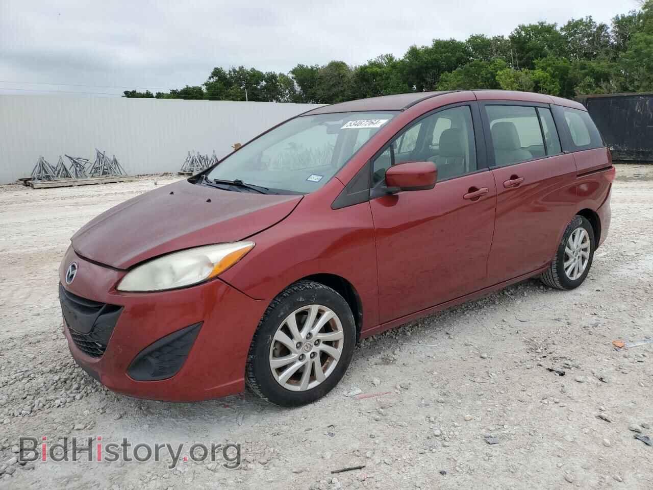 Photo JM1CW2BL4C0144654 - MAZDA 5 2012