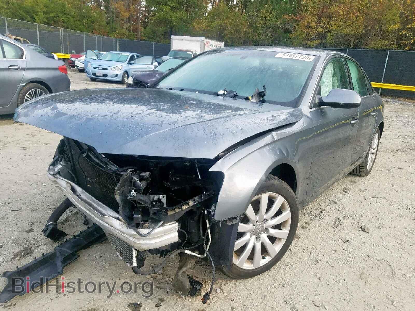 2013 AUDI A4 - VIN: WAUBFAFL3DN028895 - Фото 2