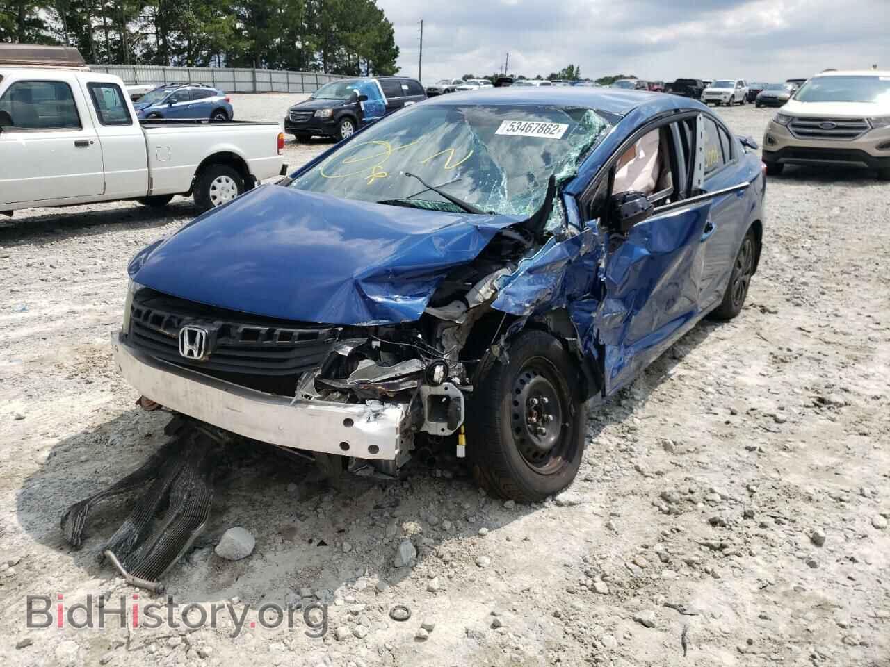2012 HONDA CIVIC - VIN: 2HGFB2F5XCH501031 - Фото 2