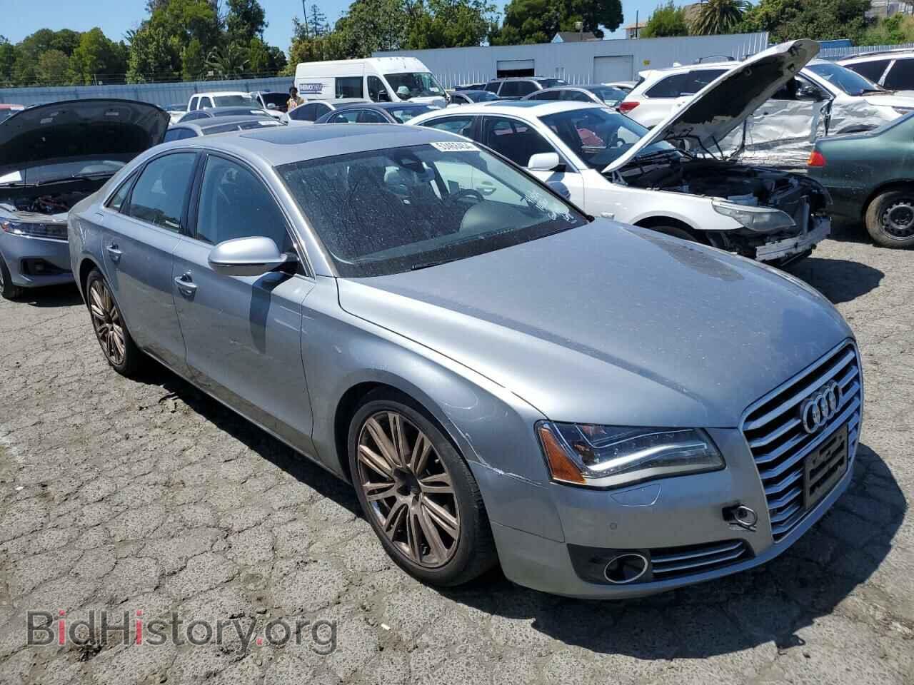 2014 AUDI A8 - VIN: WAUAGAFDXEN003009 - Фото 4