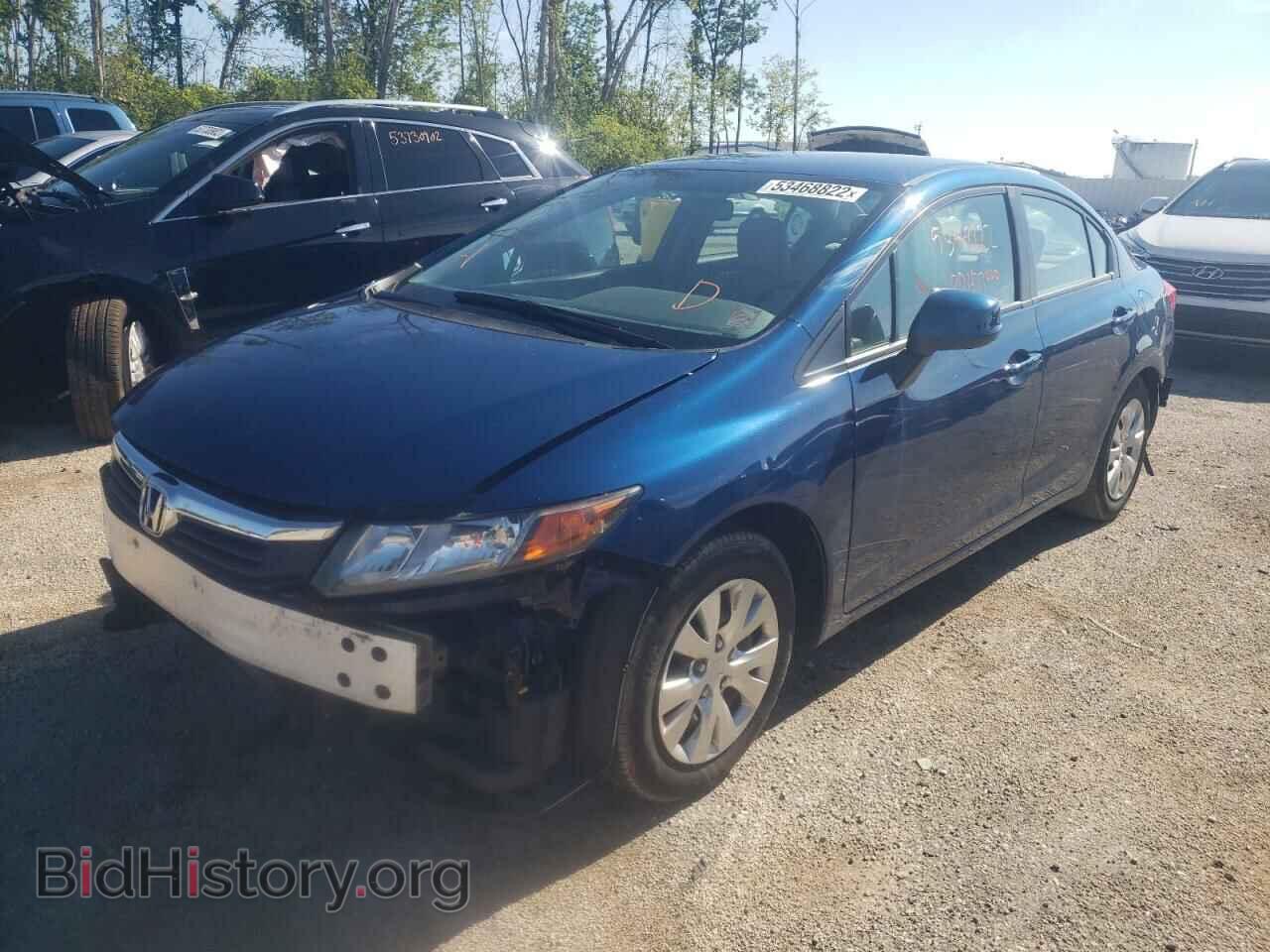 2012 HONDA CIVIC - VIN: 19XFB2F59CE058221 - Фото 2
