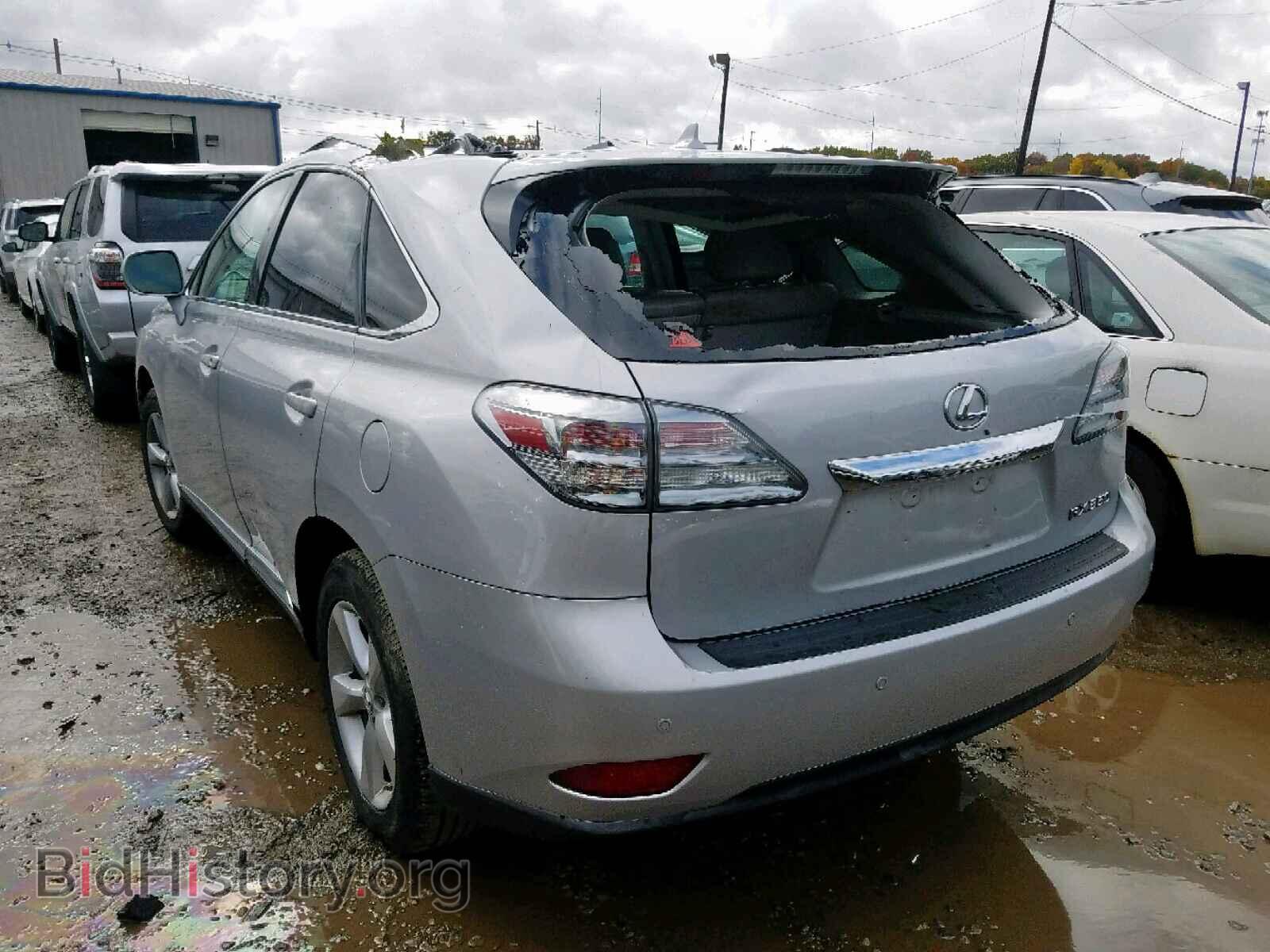2012 LEXUS RX 350 - VIN: 2T2BK1BA7CC151633 - Фото 3