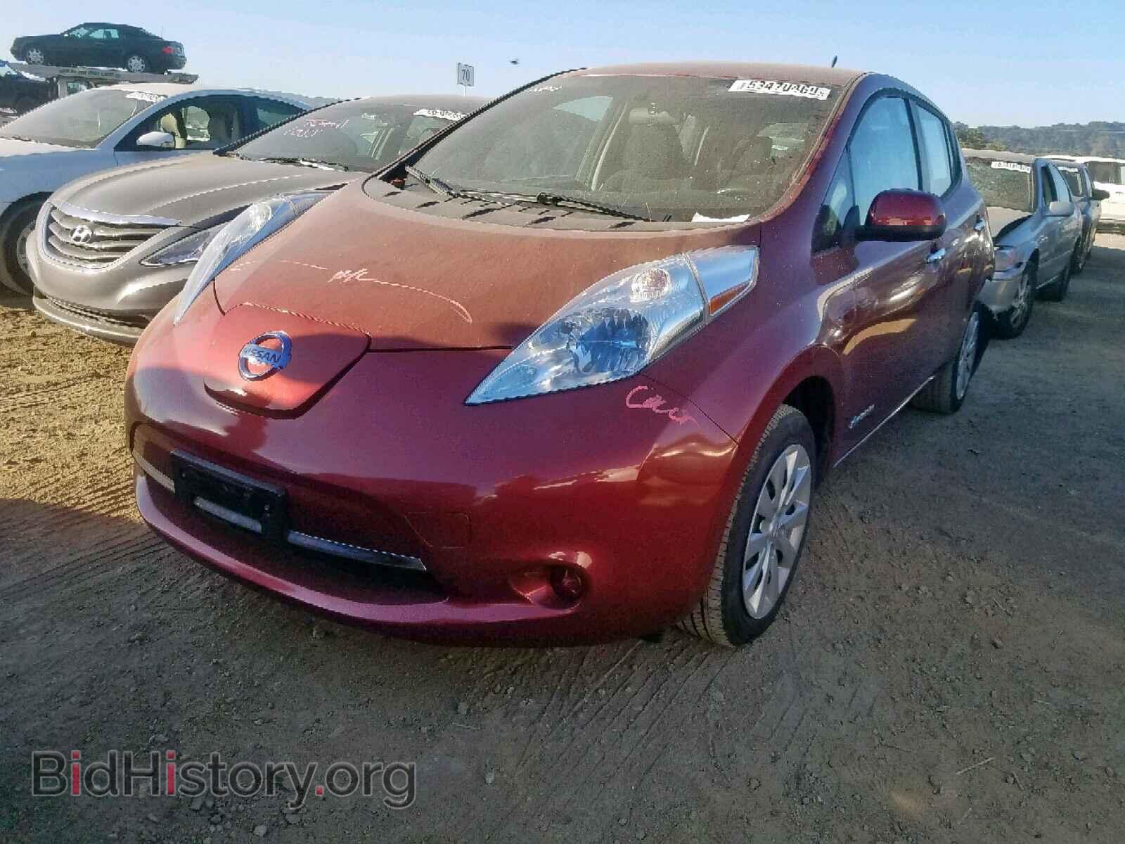 2013 NISSAN LEAF - VIN: 1N4AZ0CP2DC421974 - Фото 2