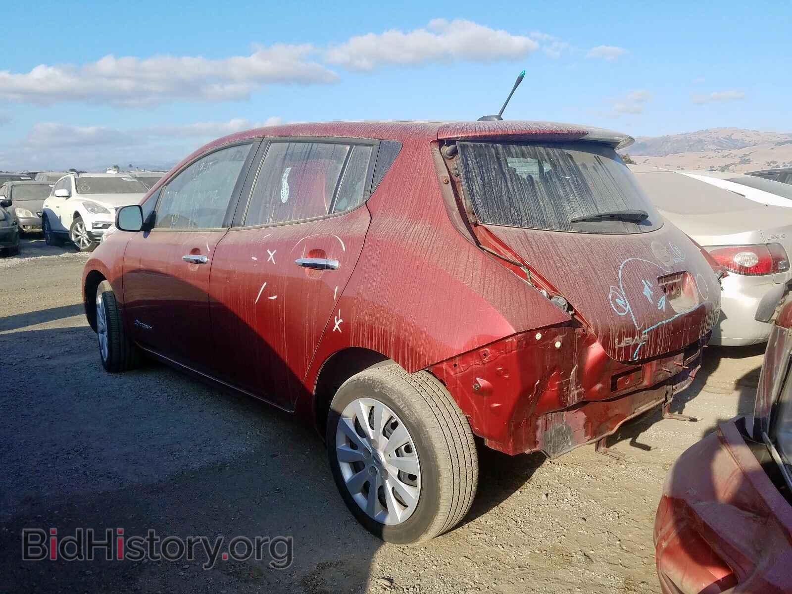 2013 NISSAN LEAF - VIN: 1N4AZ0CP2DC421974 - Фото 3