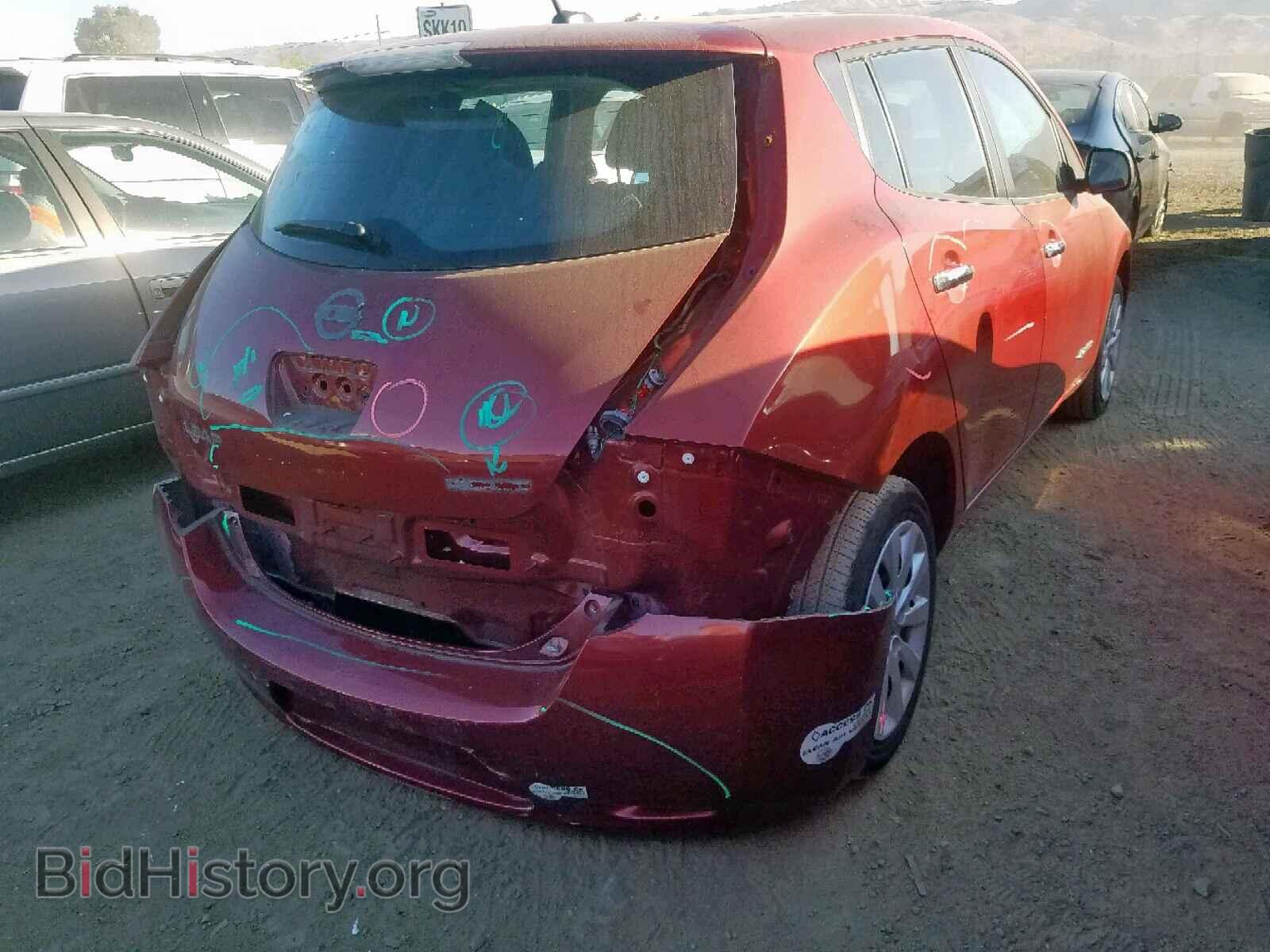 2013 NISSAN LEAF - VIN: 1N4AZ0CP2DC421974 - Фото 4