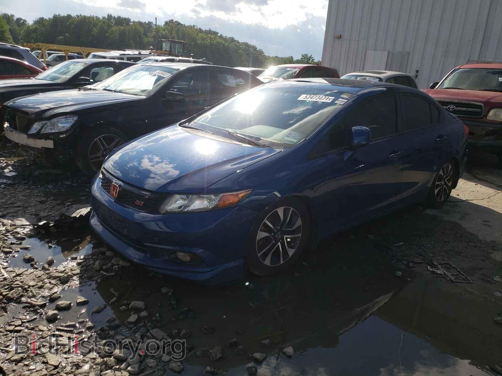 2012 HONDA CIVIC - VIN: 2HGFB6E52CH704701 - Фото 2