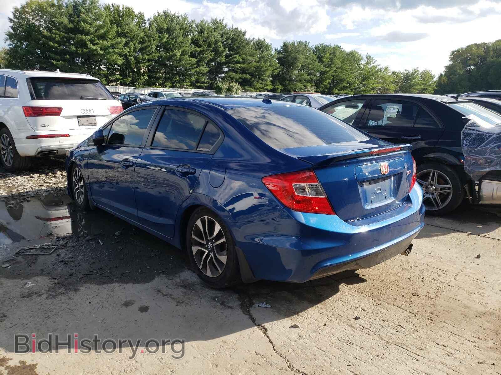 2012 HONDA CIVIC - VIN: 2HGFB6E52CH704701 - Фото 3