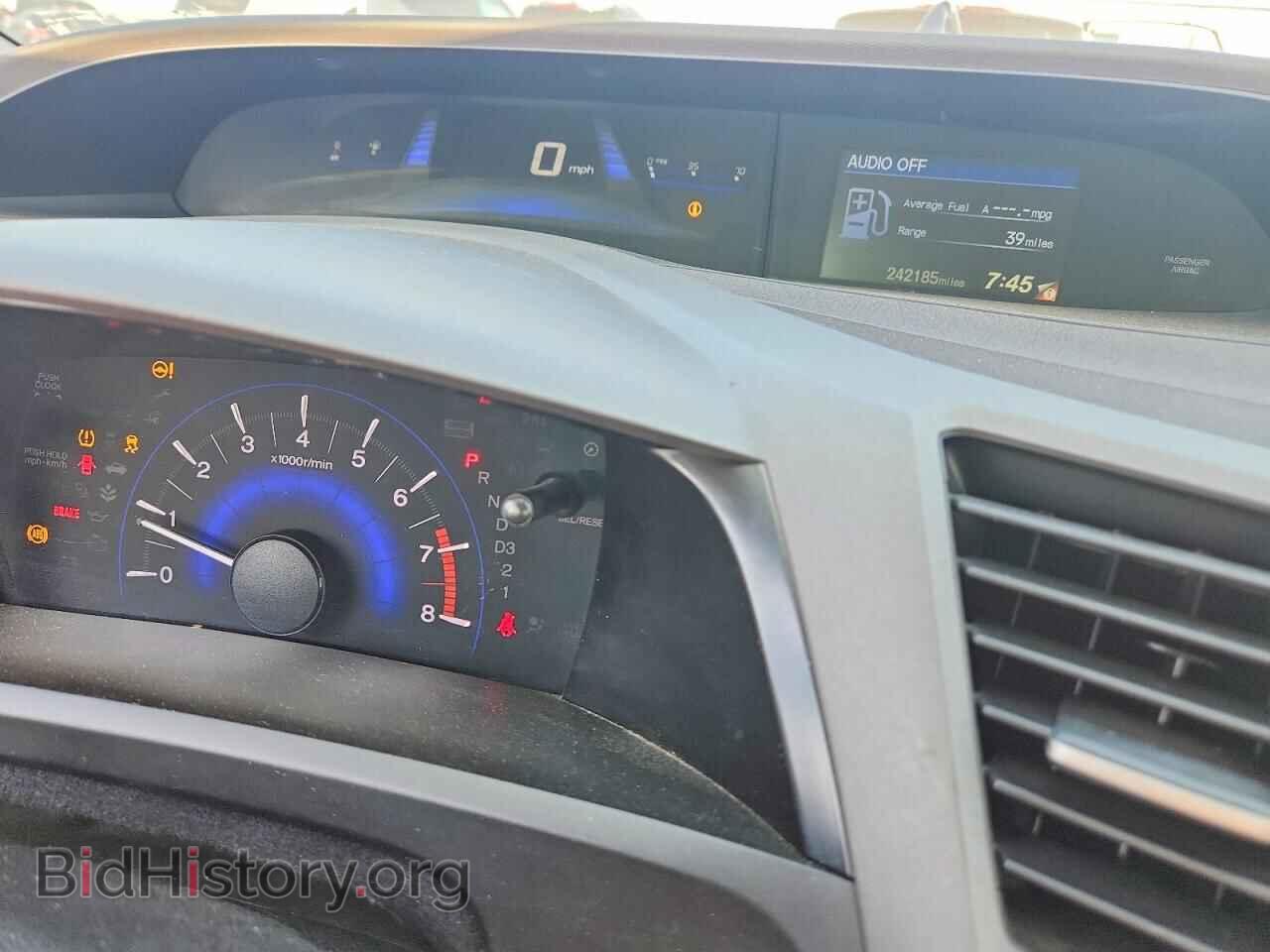 2012 HONDA CIVIC - VIN: 19XFB2F5XCE085816 - Фото 9