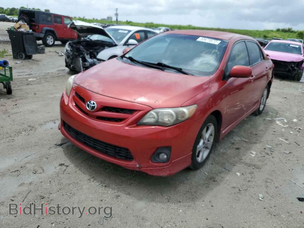 2011 TOYOTA COROLLA - VIN: 2T1BU4EEXBC618606 - Фото 2