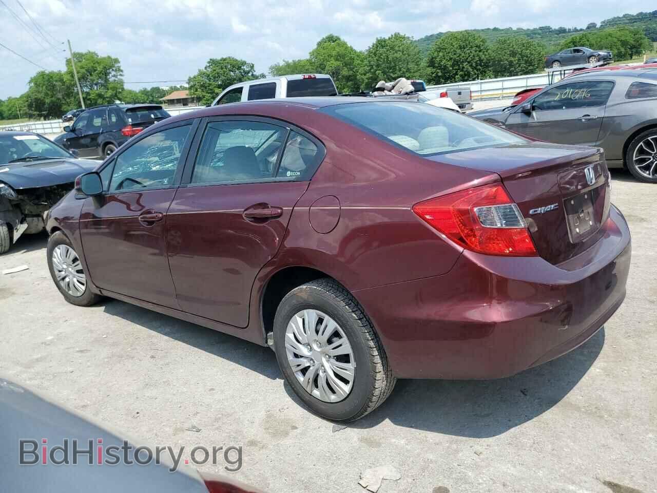 2012 HONDA CIVIC - VIN: 19XFB2F52CE376276 - Фото 2