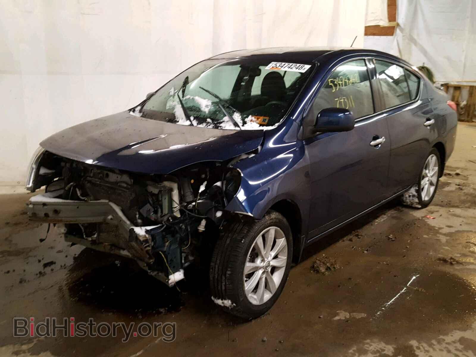 2014 NISSAN VERSA - VIN: 3N1CN7AP3EL827247 - Фото 2