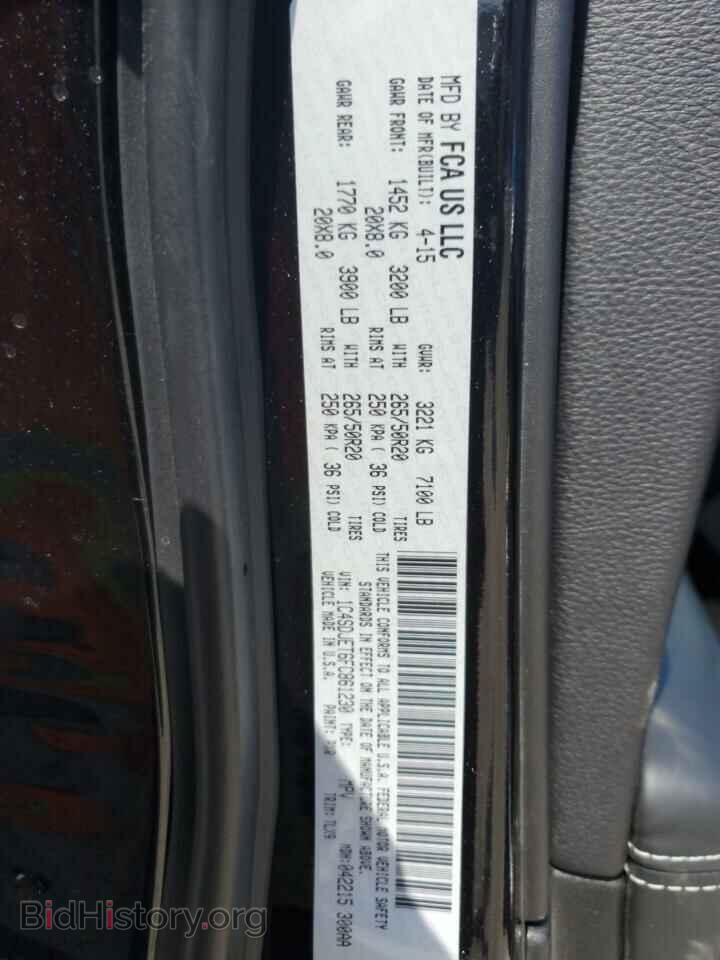 2015 DODGE DURANGO - VIN: 1C4SDJET6FC861230 - Photo 13