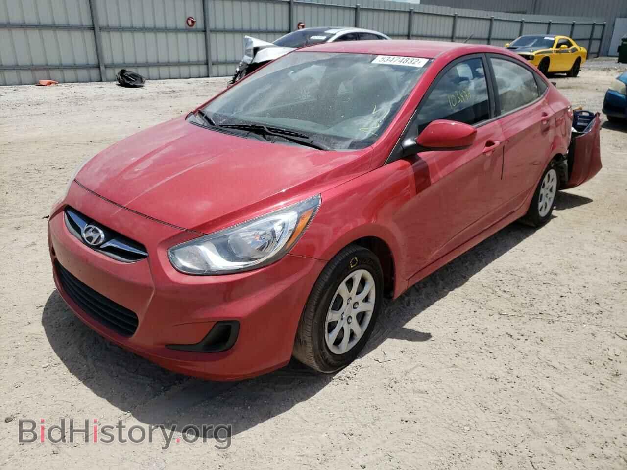 2013 HYUNDAI ACCENT - VIN: KMHCT4AE8DU555536 - Фото 2