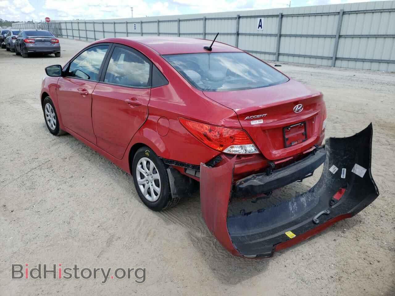 2013 HYUNDAI ACCENT - VIN: KMHCT4AE8DU555536 - Фото 3