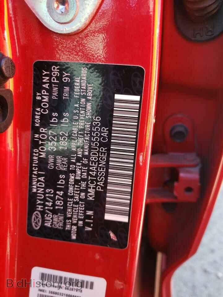 2013 HYUNDAI ACCENT - VIN: KMHCT4AE8DU555536 - Фото 10