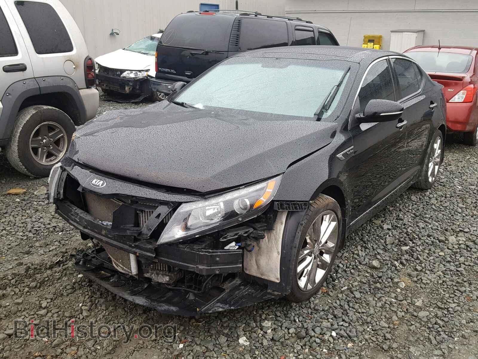2014 KIA OPTIMA - VIN: 5XXGR4A68EG337889 - Фото 2