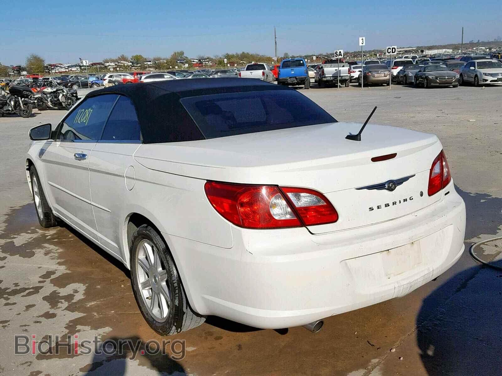 2008 CHRYSLER SEBRING - VIN: 1C3LC65MX8N243465 - Фото 3