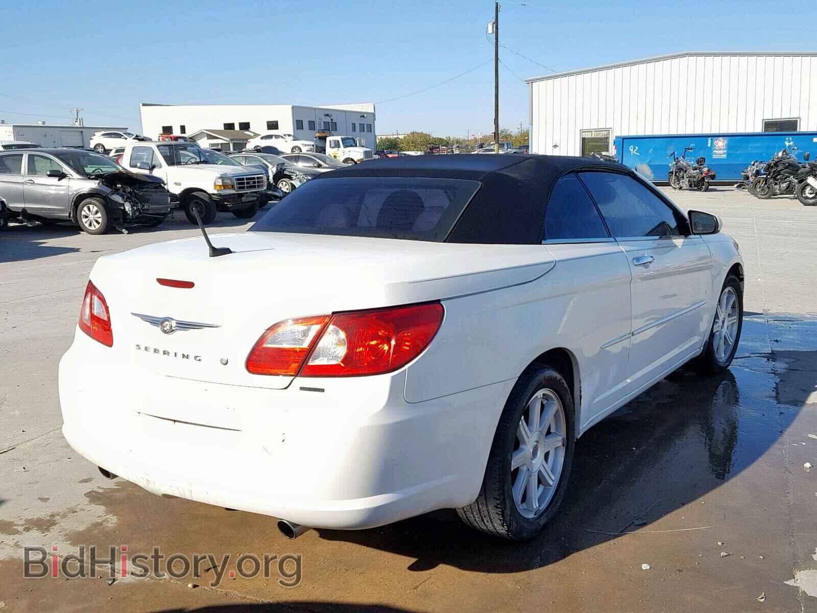 2008 CHRYSLER SEBRING - VIN: 1C3LC65MX8N243465 - Фото 4