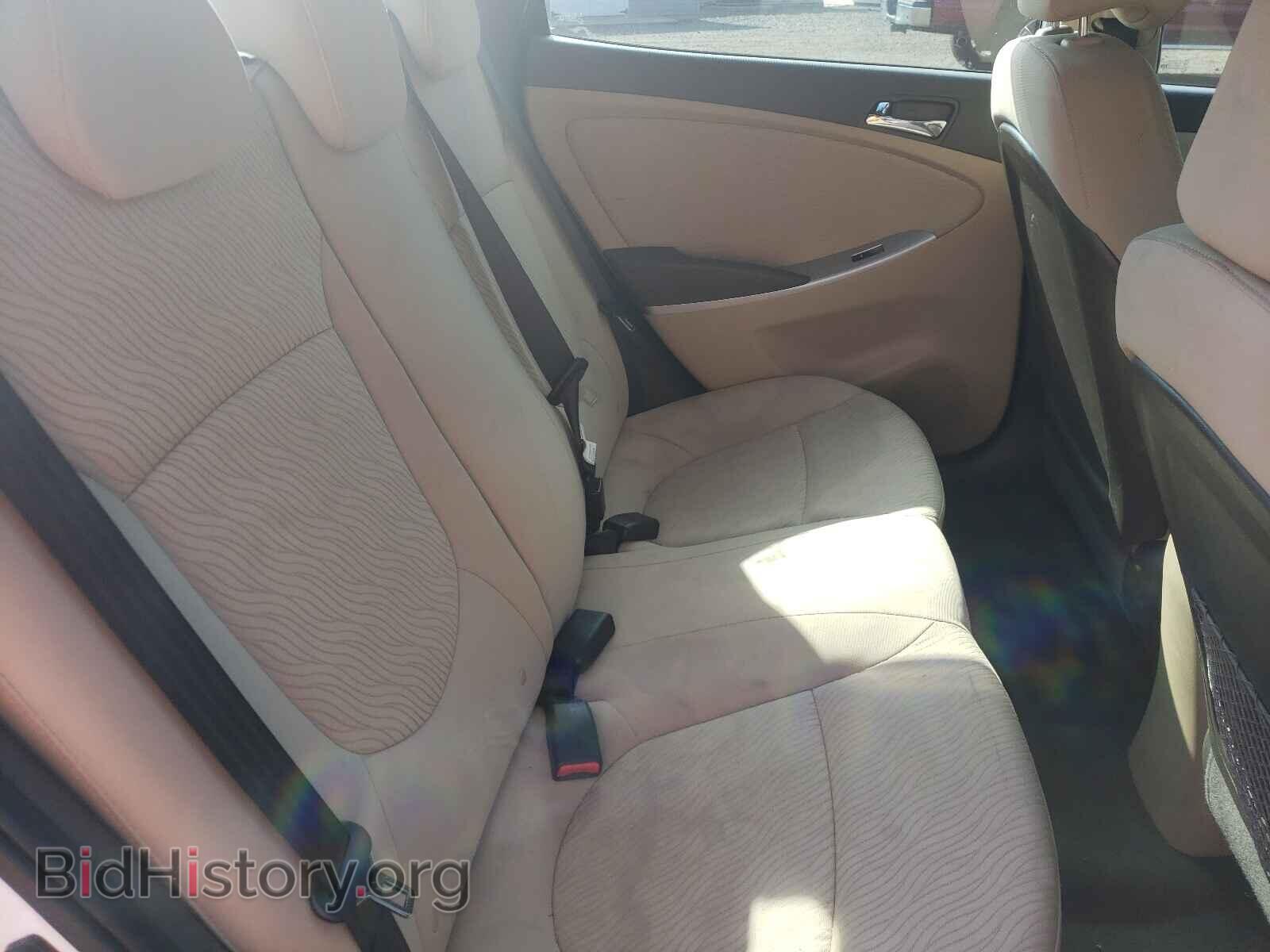 2014 HYUNDAI ACCENT - VIN: KMHCU4AE0EU775493 - Фото 6