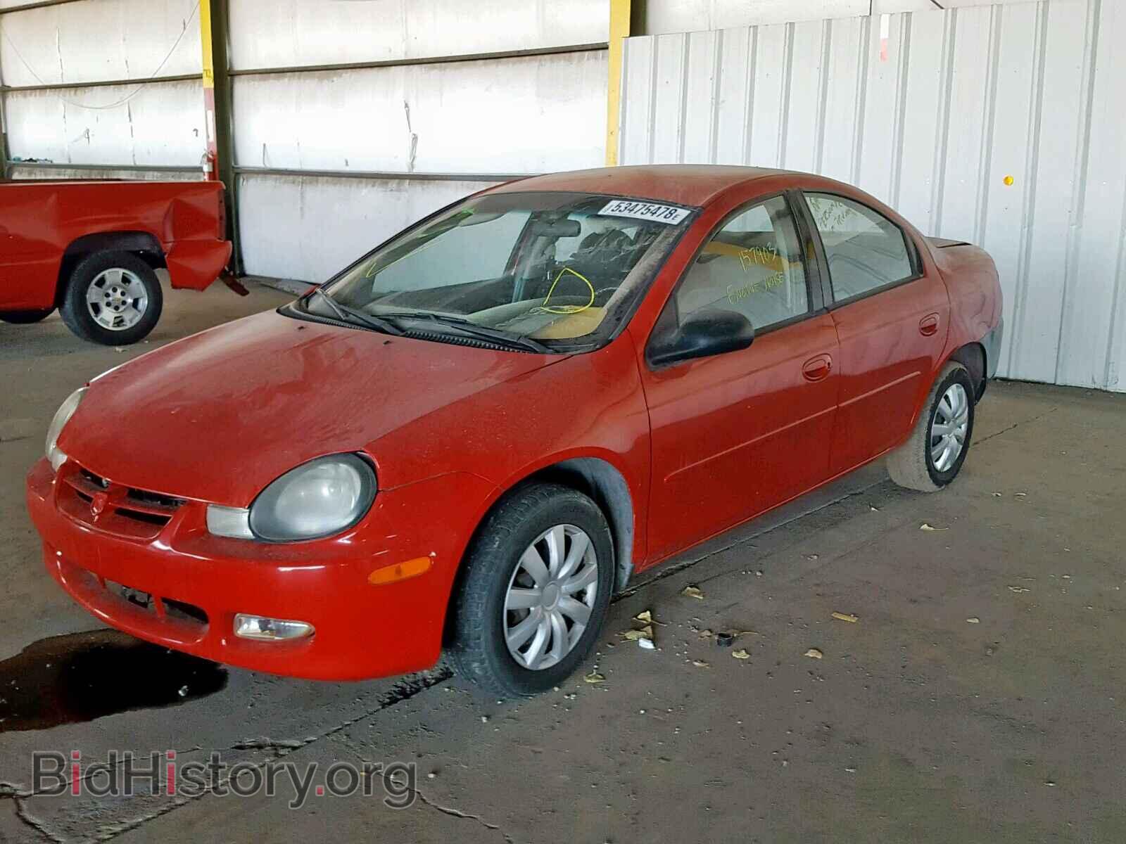 2002 DODGE NEON - VIN: 1B3ES26C52D628033 - Фото 2