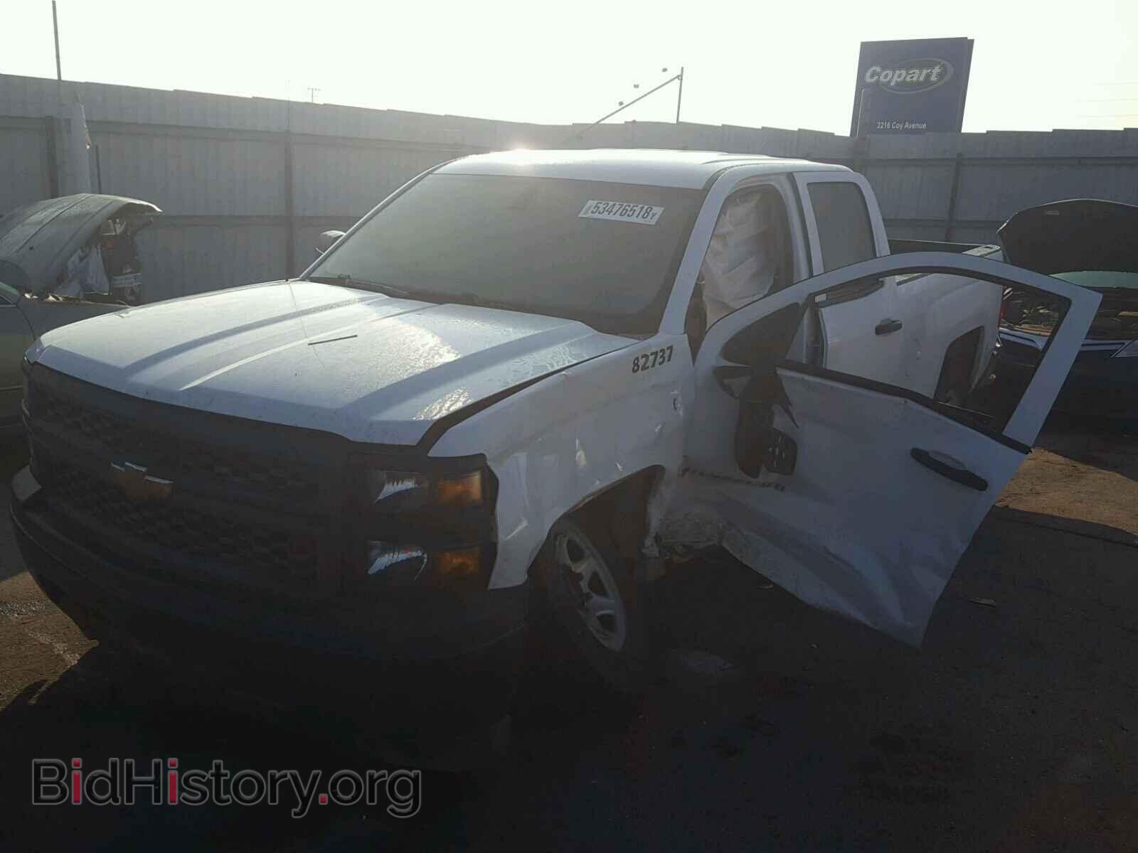 2014 CHEVROLET SILVERADO - VIN: 1GCRCPEC8EZ327498 - Фото 2