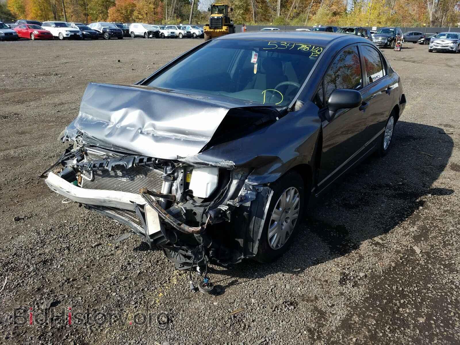 2011 HONDA CIVIC - VIN: 2HGFA1F35BH504428 - Фото 2