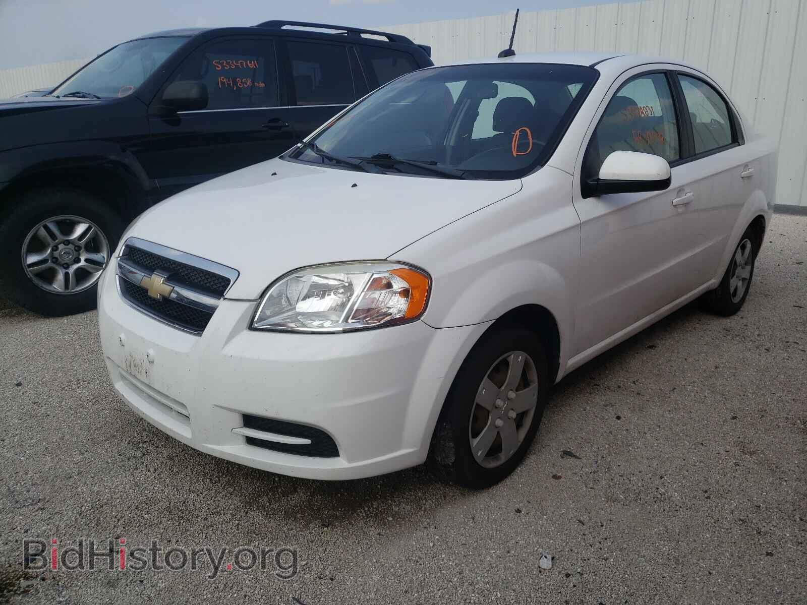 2010 CHEVROLET AVEO - VIN: KL1TD5DE6AB071916 - Фото 2