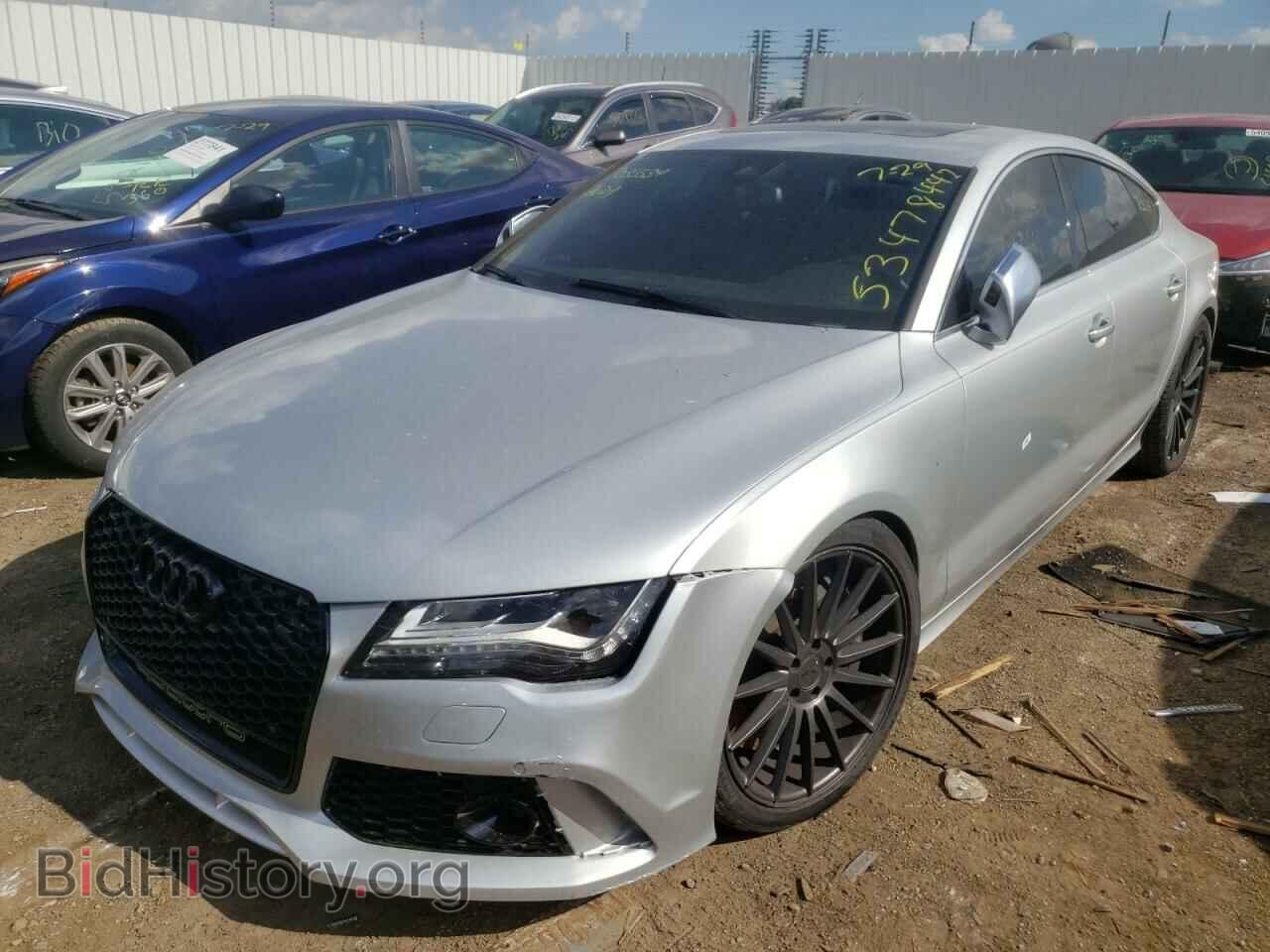 2014 AUDI S7/RS7 - VIN: WAUW2AFCXEN103042 - Фото 2