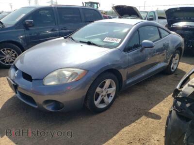 2007 Mitsubishi ECLIPSE GS, gray — VIN 4A3AK24F07E068656, Copart
