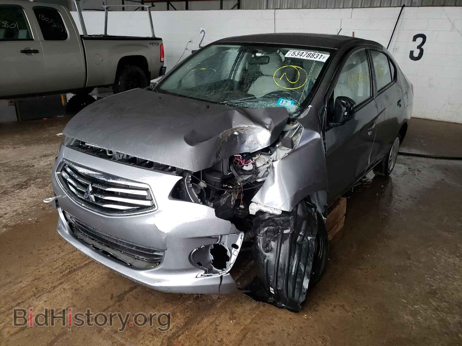 2019 MITSUBISHI MIRAGE - VIN: ML32F3FJ4KHF12329 - Фото 2