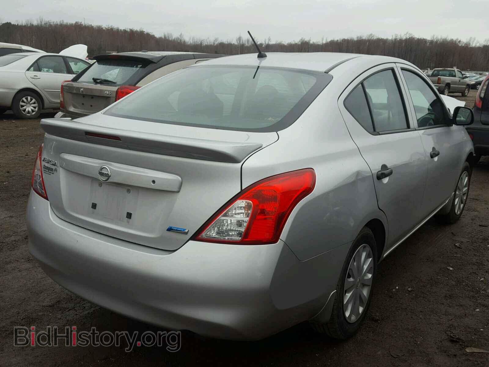 2014 NISSAN VERSA - VIN: 3N1CN7AP0EL844782 - Фото 4