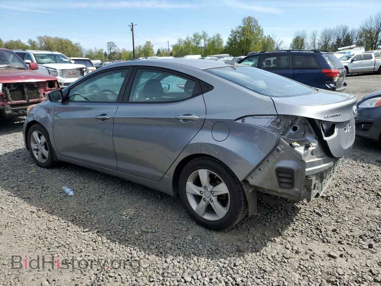 2013 HYUNDAI ELANTRA - VIN: KMHDH4AE2DU016853 - Фото 2